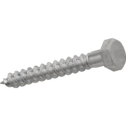 Travis Perkins Coach Screws M6 x 40mm