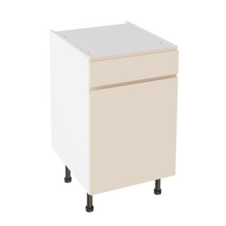 Flatpack 500 Drawerline Base Cabinet J-Pull Ultra Matt Cashmere