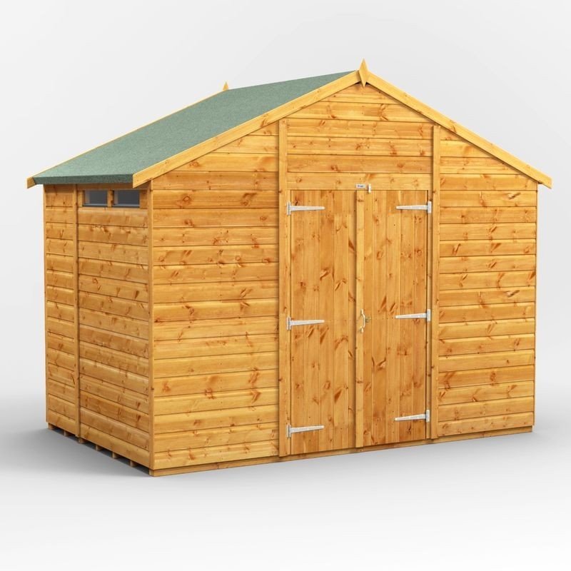 6 x 10 Power Apex Double Door Security Shed 6 x 10 Power Apex Double Door Security Shed