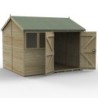 Timberdale 10 x 8 Reverse Dble Dr Shed - Home Delivery