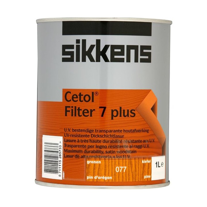 Sikkens Cetol Filter 7 Plus Woodstain Pine 1L