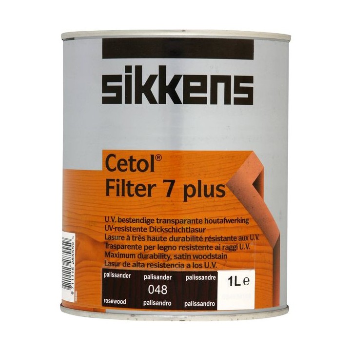 Sikkens Cetol Filter 7 Woodstain Plus Rosewood 1L