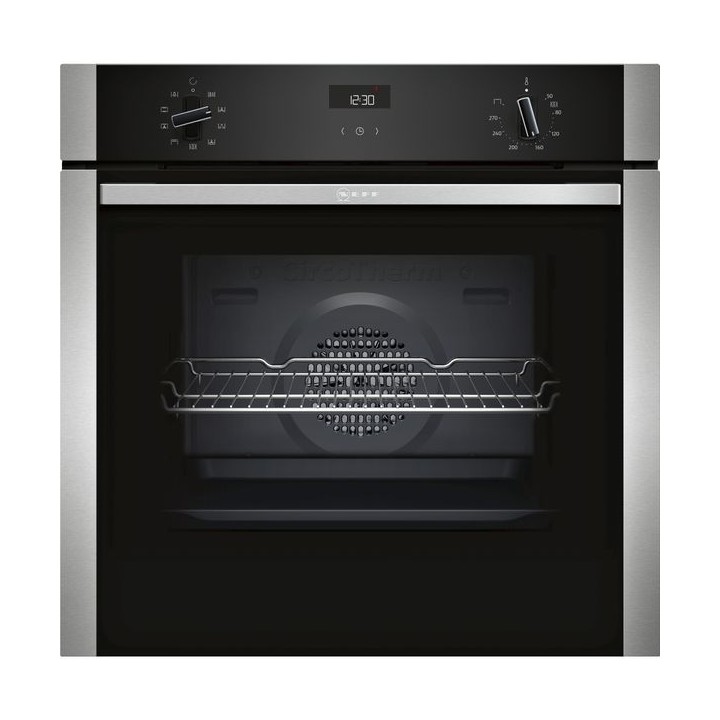 NEFF Integrated Single Multi Function Oven Stainless Steel - B1ACE4HN0B