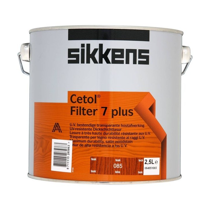 Sikkens Cetol Filter 7 Plus Woodstain Teak 2.5L
