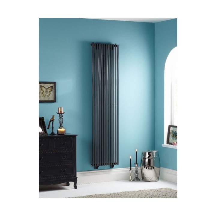 Oxfordshire Vertical White Radiator 1800mm x 465mm