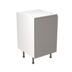 Flatpack Base Unit J-pull Super Gloss Dust Grey 500mm - FKKJ0303