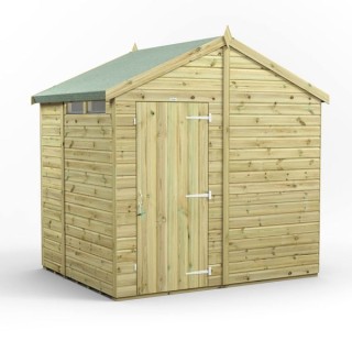 6x8 Premium Powersheds Security Apex