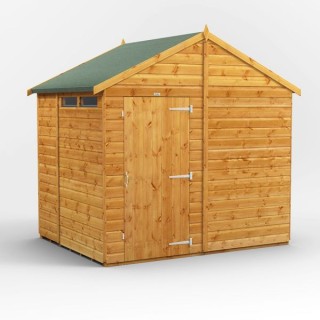 6 x 8 Power Apex Security Shed