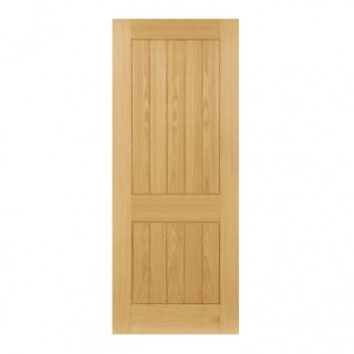 Deanta Ely Prefinished Oak 2 Panel  Door 1981 x 838 x 35mm