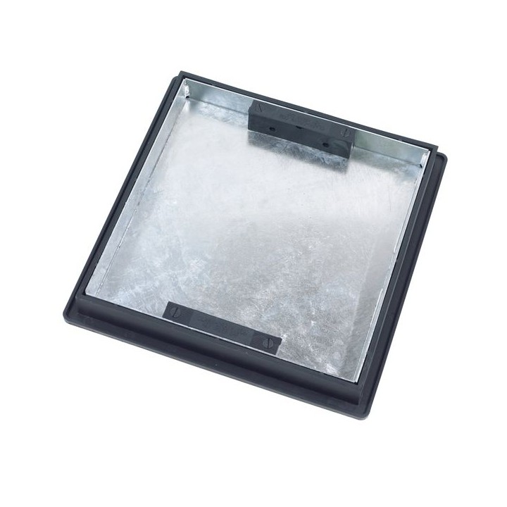 Clark-Drain Manhole Cover and Frame 300mm x 300mm x 5 Tonne Sealed Recessed Tray T1G3