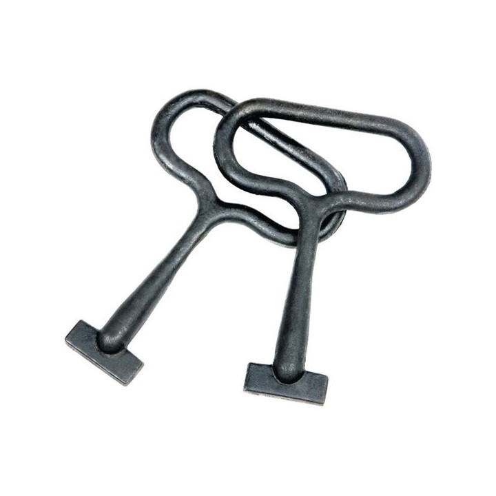 Clark-Drain Heavy Duty Manhole Cover Lifting Keys Pair 160 x 70mm