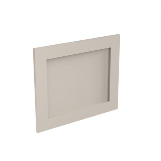 Integrated Extractor Door for Shaker Ultra Matt Light Grey 490mm x 596mm - FKKH0743