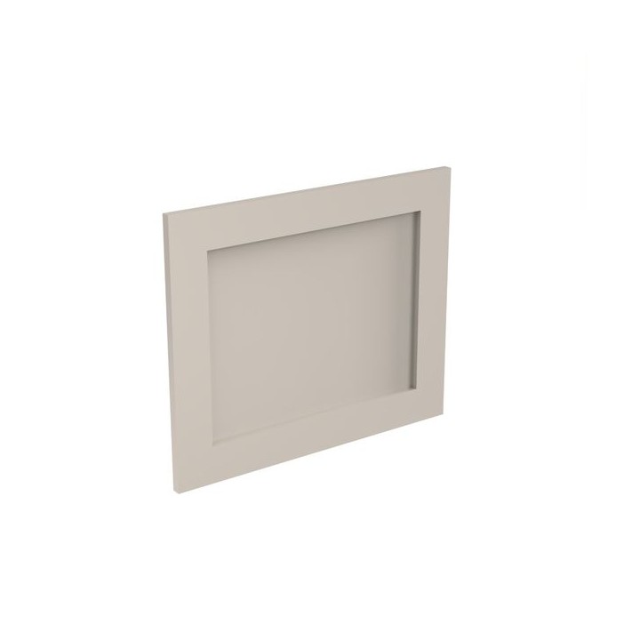 Integrated Extractor Door for Shaker Ultra Matt Light Grey 490mm x 596mm - FKKH0743