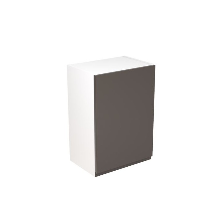 Flatpack Wall Unit J-pull Super Gloss Graphite 500mm - FKKJ0413