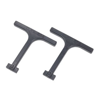 Clark-Drain Light Duty Manhole Cover Lifting Keys Pair 145 x 75mm