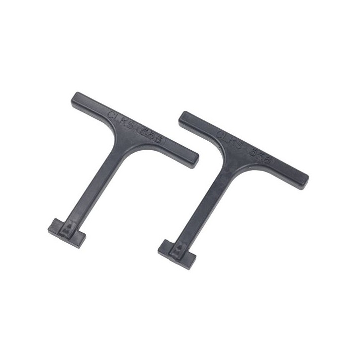 Clark-Drain Light Duty Manhole Cover Lifting Keys Pair 145 x 75mm