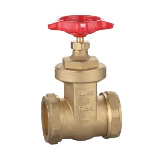 Brass Gate Valve Wheel Head Bs5154 54mm