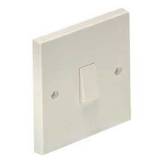 4Trade Light Switch 10 Amp 1 Gang 2 Way