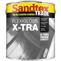 Sandtex Flexigloss X-TRA 1L Black