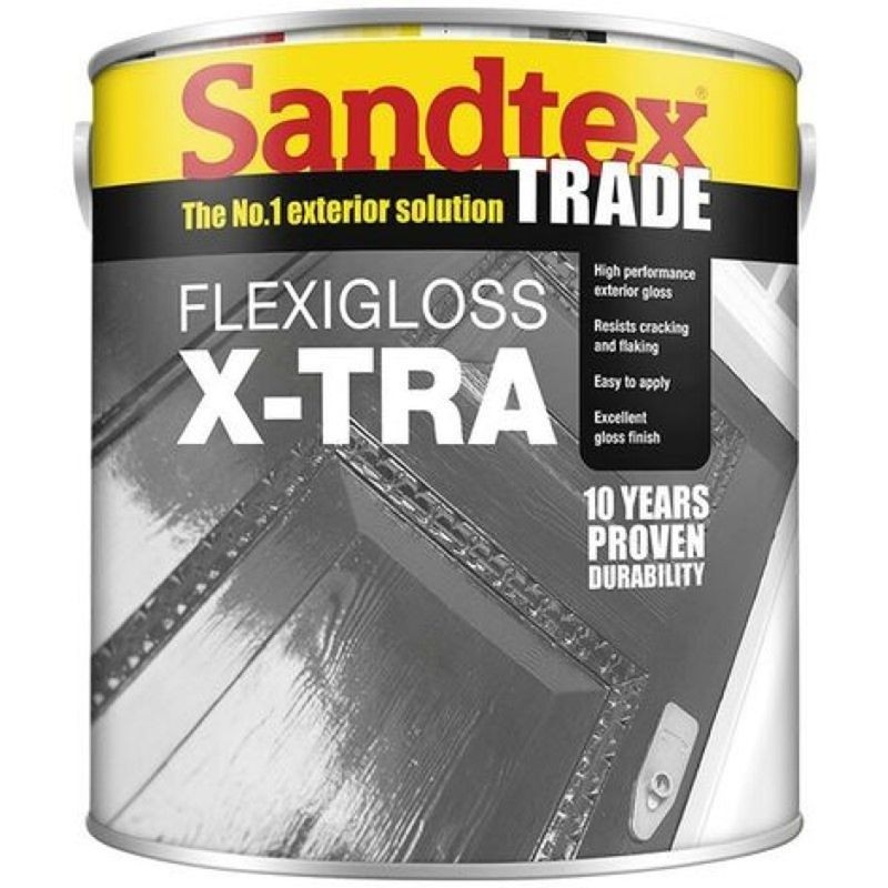 Sandtex Flexigloss X-TRA 1L Black