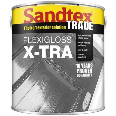 Sandtex Flexigloss X-TRA 1L Black