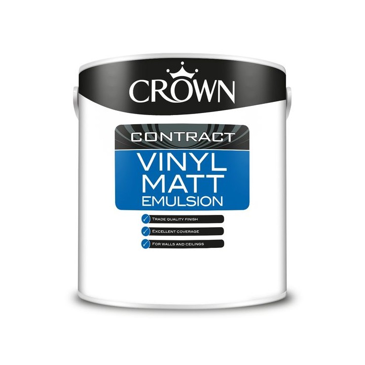 Crown Contract Vinyl Matt 2.5L Magnolia