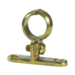 Cast Brass Pipe Clip 15mm