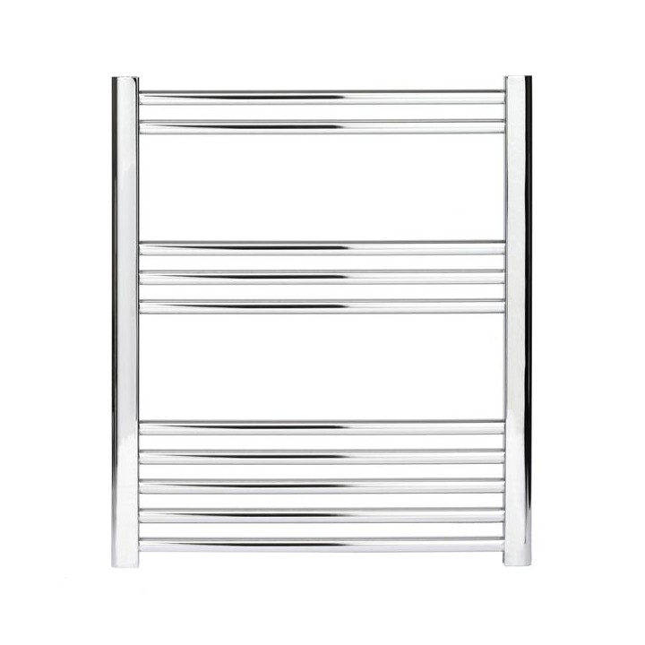 Towelrads Straight Hamilton Chrome Towel Rail 700mm x 600mm