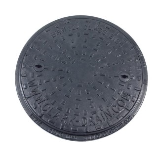 Clark-Drain Inspection Chamber Cover and Frame Ductile Iron 450mm Diameter