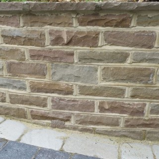 Talasey Cottagestone Walling Lakeland Sandstone Walling Riven Face Project Pack