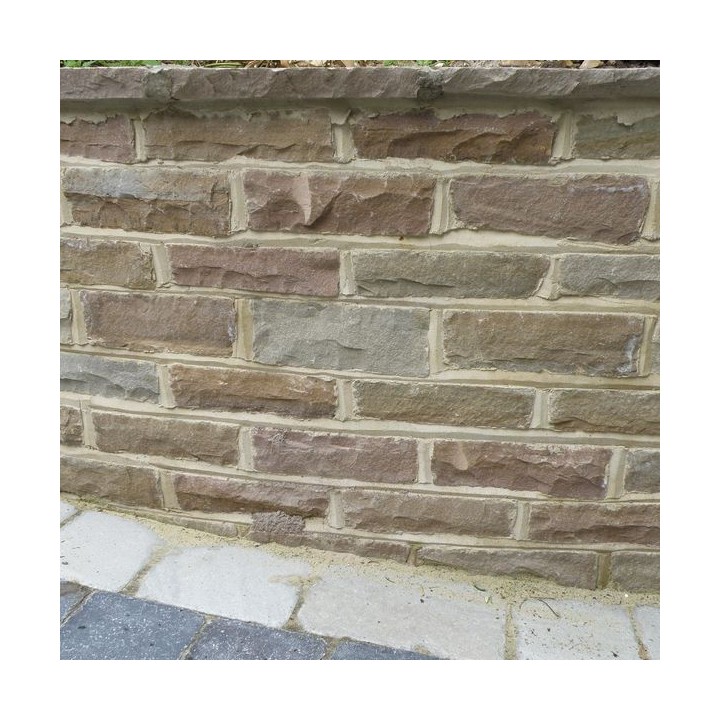 Talasey Cottagestone Walling Lakeland Sandstone Walling Riven Face Project Pack