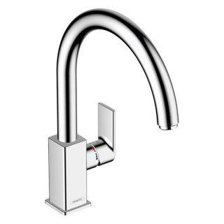 Hansgrohe Vernis Shape M35 Single lever kitchen mixer 210 with swivel spout - Chrome - 71871000