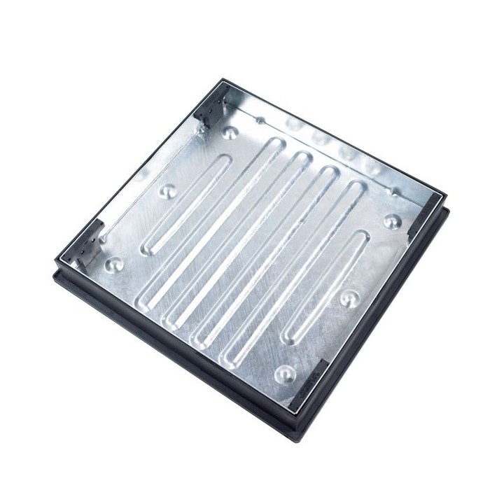 Clark-Drain Manhole Cover and Frame Driveway Block Paviour 600mm x 600mm