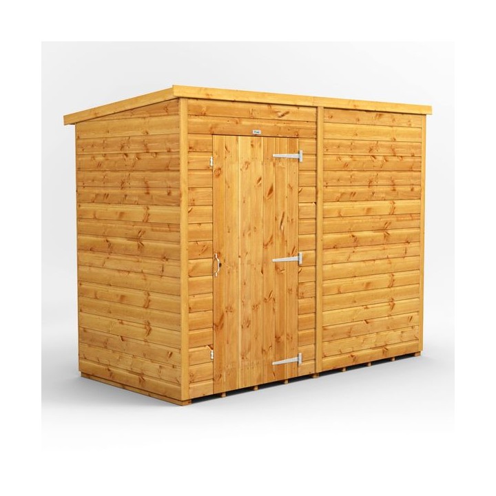 8 x 4 Power Windowless Pent