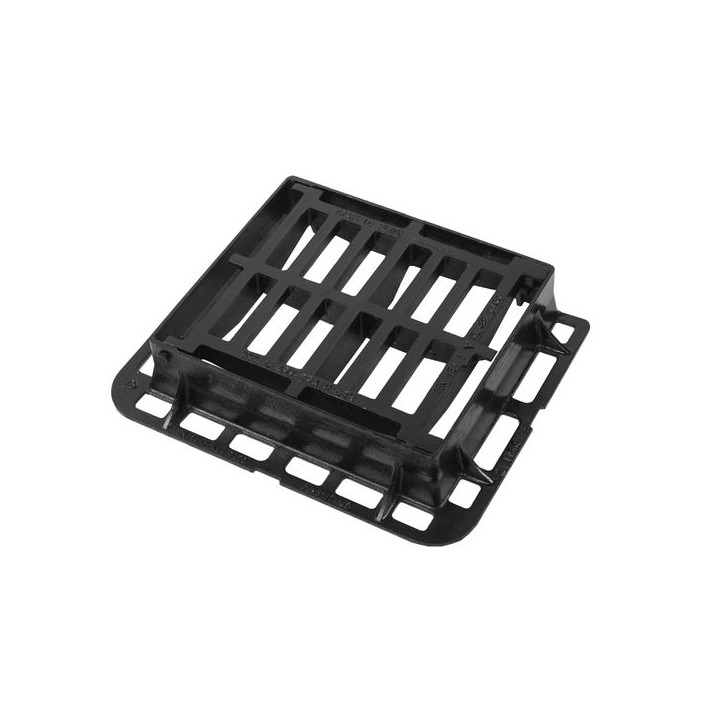 Clark Drain Gully Grate and Frame Ductile Hinged 370mm x 430mm