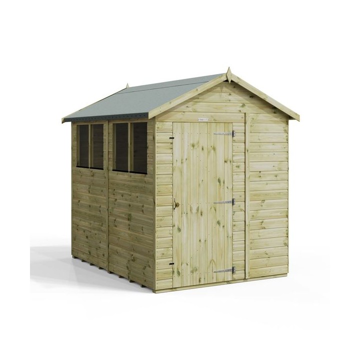 8x6 Premium Powersheds Apex