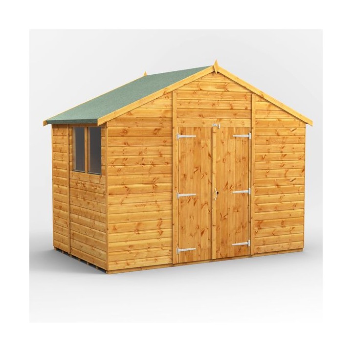 6 x 10 Power Apex Double Door Shed