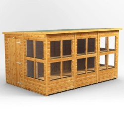 12 x 8 Power Pent Potting Shed