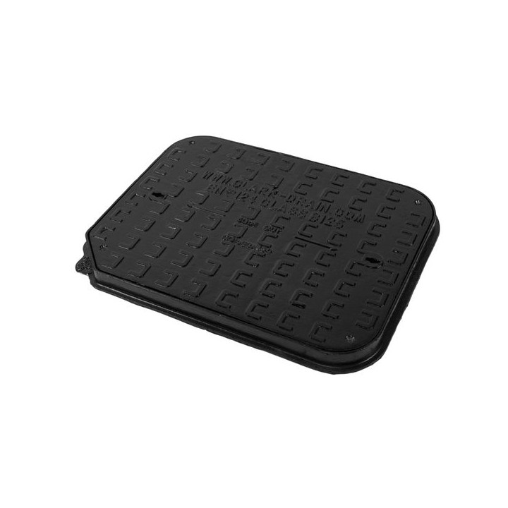 Clark-Drain Manhole Cover and Frame Ductile Iron 450mm x 600mm