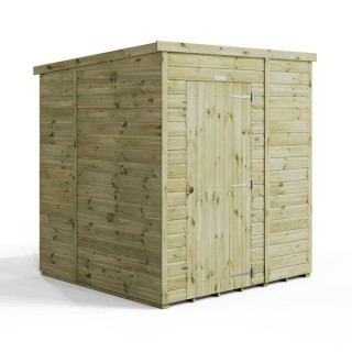 6x6 Premium Powersheds Pent No Windows