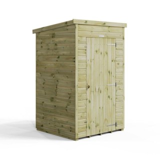 4x4 Premium Powersheds Pent No Windows