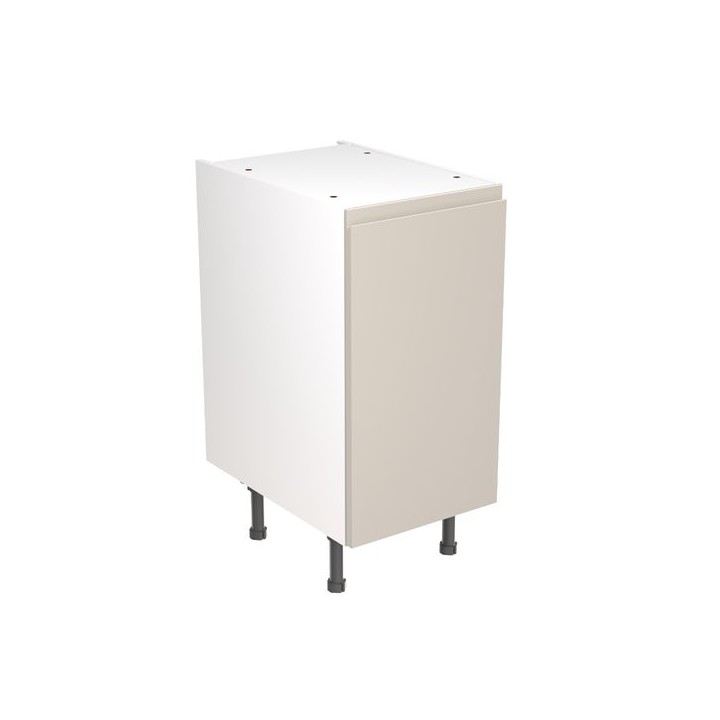 Flatpack Base Unit J-pull Ultra Matt Light Grey 400mm - FKKJ0702