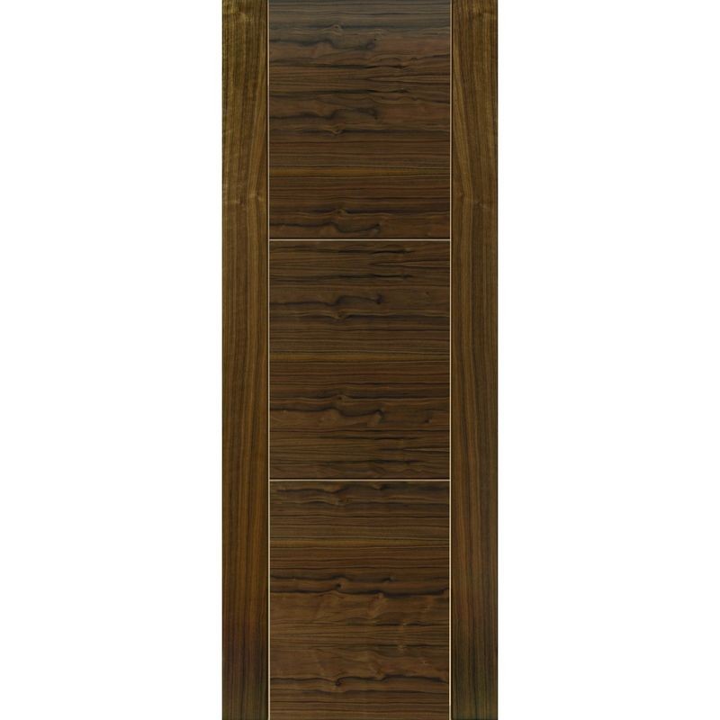 JB Kind Walnut Mistral Prefinished  FD30 Door 44 x Door 2040 x 826mm
