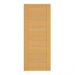 Deanta Valencia Prefinished Oak Fire Door 30m 1981mm x 838mm x 45mm