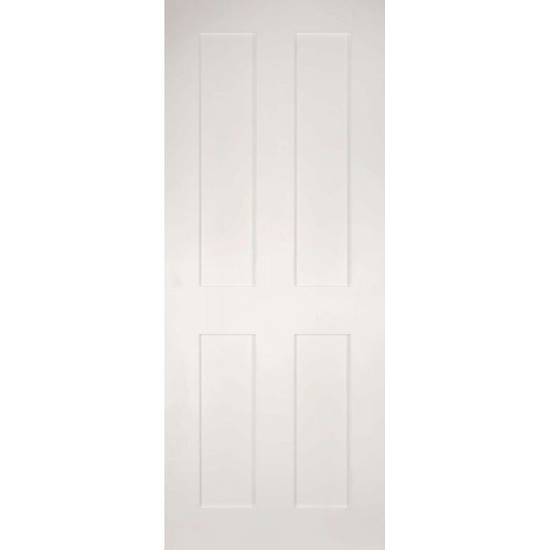 Deanta Eton White Primed Fire Door 30m 1981mm x 838mm x 45mm