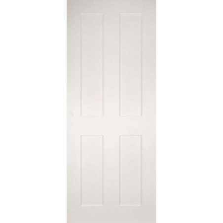 Deanta Eton White Primed Fire Door 30m 1981mm x 838mm x 45mm