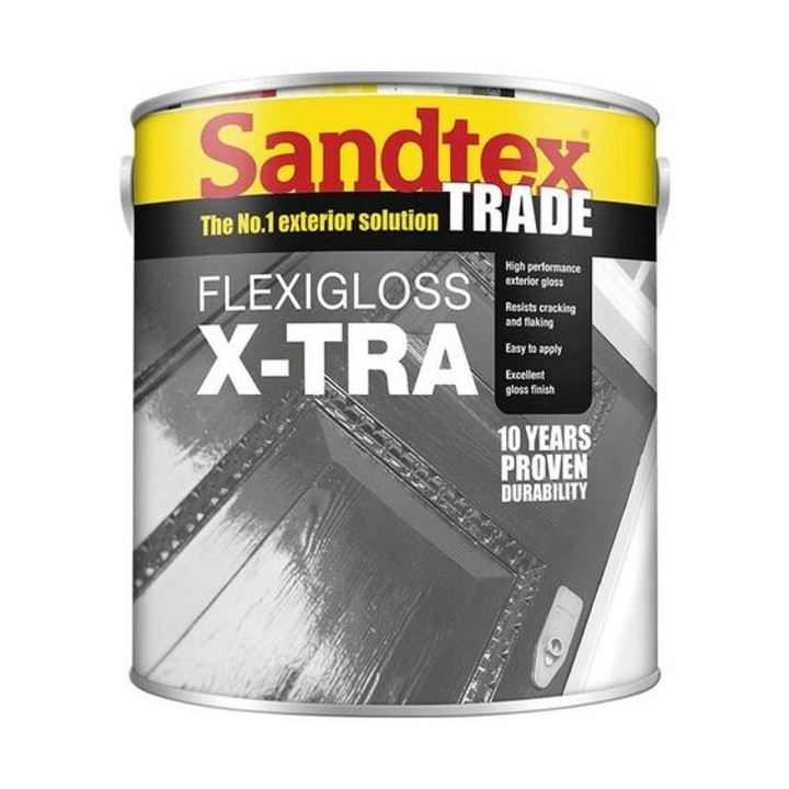 Sandtex Flexigloss X-TRA 1L Black