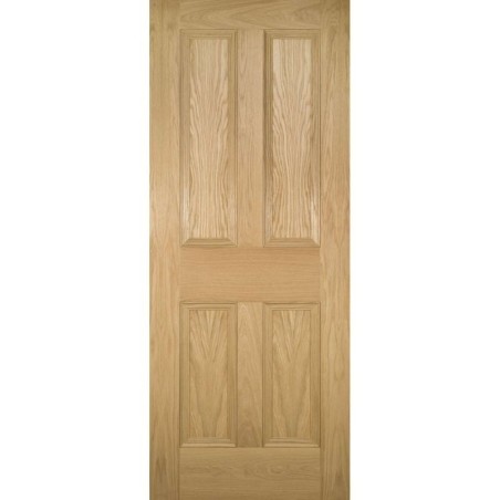 Deanta Kingston Unfinished Oak Fire Door 30m 1981mm x 686mm x 45mm