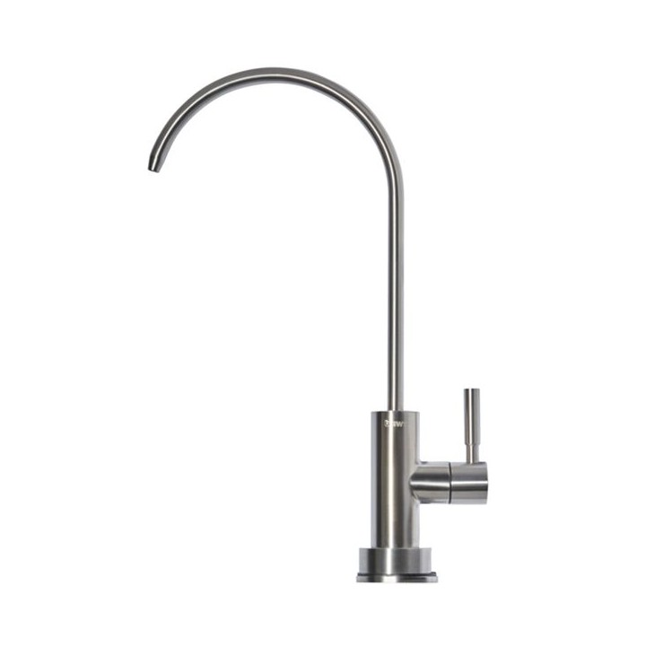Deluxe Surface Mounted Drinking Water Tap - Satin Stainless Steel Finish