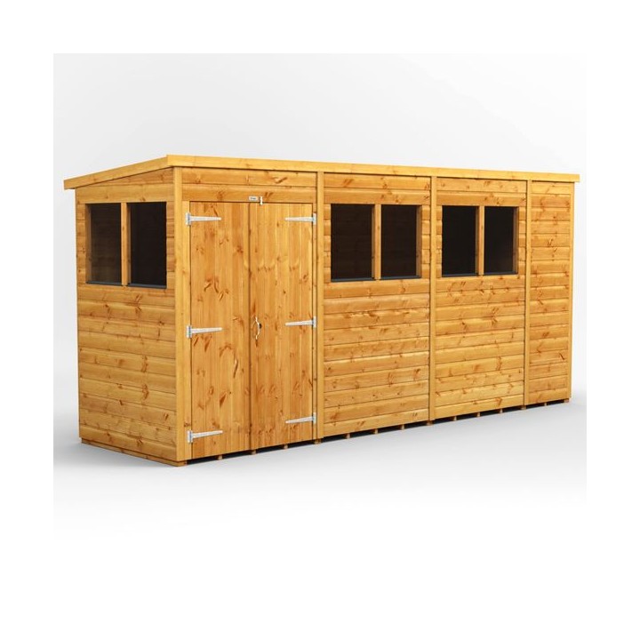 14 x 4 Power Pent Double Door